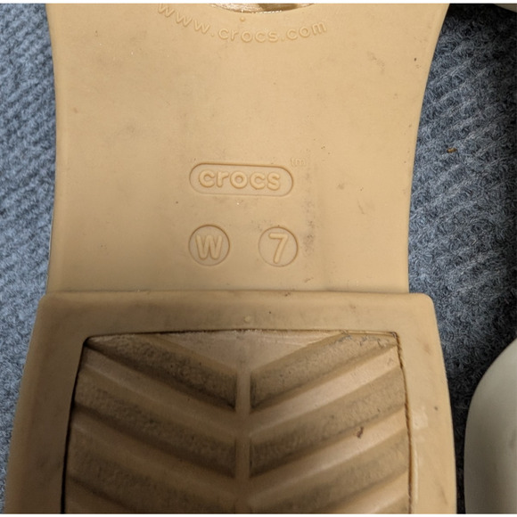 Crocs Sandals Womens 7 Tulum Iconic Comfort Casual Lightweight Waterproof Beach - Picture 2 of 8